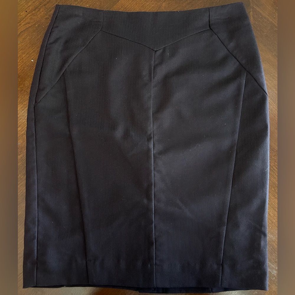 Burgundy/purple business skirt